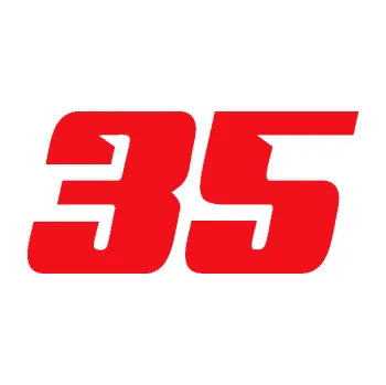 Polep vozidla SAMOLEPKA Startovní číslo 35 typ 6 (10 - červená) NA AUTO, NÁLEPKA, FÓLIE, POLEP, TUNING, VLASTNÍ TEXT, TISK, AUTOSAMOLEPKY.cz, POLEPY, OBRÁZEK, LOGO, SAMOLEPKY