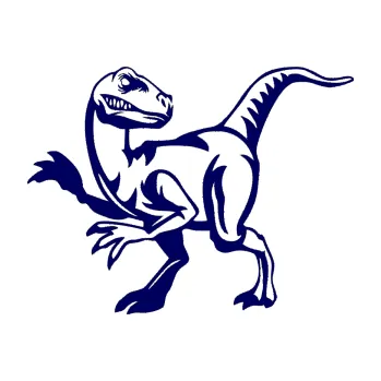 Samolepící dekorace SAMOLEPKA Tyrannosaurus Rex 003 levá (23 - tmavě modrá) NA AUTO, NÁLEPKA, FÓLIE, POLEP, TUNING, VLASTNÍ TEXT, TISK, AUTOSAMOLEPKY.cz, POLEPY, OBRÁZEK, LOGO, SAMOLEPKY