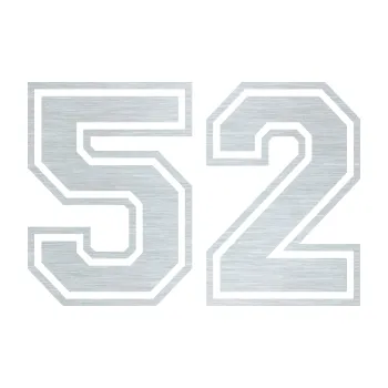 Polep vozidla Startovní číslo 52 typ 4 (61 - škrábaný hliník) SAMOLEPKA NA AUTO, NÁLEPKA, FÓLIE, POLEP, TUNING, VLASTNÍ TEXT, TISK, AUTOSAMOLEPKY.cz, POLEPY, OBRÁZEK, LOGO, 3D STICKERS