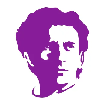 Samolepící dekorace Silueta Ayrton Senna pravá (14 - fialová) SAMOLEPKA NA AUTO, NÁLEPKA, FÓLIE, POLEP, TUNING, VLASTNÍ TEXT, TISK, AUTOSAMOLEPKY.cz, POLEPY, OBRÁZEK, LOGO, 3D STICKERS