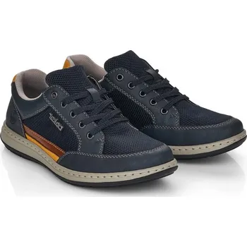 Pánské polobotky Rieker 17331-14 modrá, vel. 44