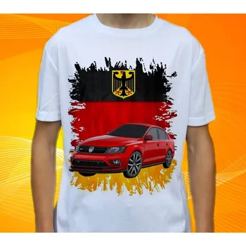 Pánské tričko tričko Volkswagen Jetta 134 (Trička s motivy aut)