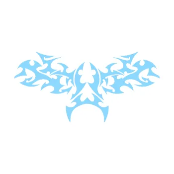 Polep vozidla SAMOLEPKA Tetování 201 (03 - světle modrá) NA AUTO, NÁLEPKA, FÓLIE, POLEP, TUNING, VLASTNÍ TEXT, TISK, AUTOSAMOLEPKY.cz, POLEPY, OBRÁZEK, LOGO, SAMOLEPKY