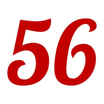 Polep vozidla Startovní číslo 56 typ 3 (18 - tmavě červená) SAMOLEPKA NA AUTO, NÁLEPKA, FÓLIE, POLEP, TUNING, VLASTNÍ TEXT, TISK, AUTOSAMOLEPKY.cz, POLEPY, OBRÁZEK, LOGO, 3D STICKERS