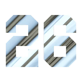 Polep vozidla Startovní číslo 26 (80 - chrom fólie stříbrná zrcadlová) SAMOLEPKA NA AUTO, NÁLEPKA, FÓLIE, POLEP, TUNING, VLASTNÍ TEXT, TISK, AUTOSAMOLEPKY.cz, POLEPY, OBRÁZEK, LOGO, 3D STICKERS