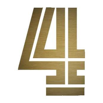 Polep vozidla Startovní číslo 4 typ 7 (64 - škrábaný kov zlatý) SAMOLEPKA NA AUTO, NÁLEPKA, FÓLIE, POLEP, TUNING, VLASTNÍ TEXT, TISK, AUTOSAMOLEPKY.cz, POLEPY, OBRÁZEK, LOGO, 3D STICKERS