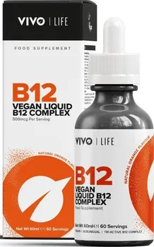 Vivo Life Vitamin B12 Complex 500 mcg 60 ml