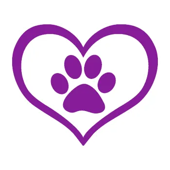 samolepka Tlapky love 002 (14 - fialová) SAMOLEPKA NA AUTO, NÁLEPKA, FÓLIE, POLEP, TUNING, VLASTNÍ TEXT, TISK, AUTOSAMOLEPKY.cz, POLEPY, OBRÁZEK, LOGO, 3D STICKERS