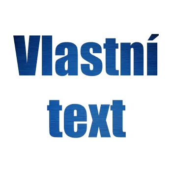 Polep vozidla Vlastní text - Impact (65 - škrábaný kov modrý) SAMOLEPKA NA AUTO, NÁLEPKA, FÓLIE, POLEP, TUNING, VLASTNÍ TEXT, TISK, AUTOSAMOLEPKY.cz, POLEPY, OBRÁZEK, LOGO, 3D STICKERS
