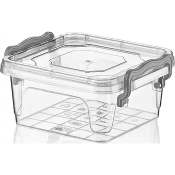 Dóza na potraviny Box UH MULTI čtverec nízký 0,35 l