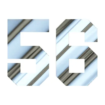 Polep vozidla Startovní číslo 56 (80 - chrom fólie stříbrná zrcadlová) SAMOLEPKA NA AUTO, NÁLEPKA, FÓLIE, POLEP, TUNING, VLASTNÍ TEXT, TISK, AUTOSAMOLEPKY.cz, POLEPY, OBRÁZEK, LOGO, 3D STICKERS