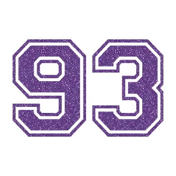 Polep vozidla SAMOLEPKA Startovní číslo 93 typ 4 (87 - Ultra Metalic fialová) NA AUTO, NÁLEPKA, FÓLIE, POLEP, TUNING, VLASTNÍ TEXT, TISK, AUTOSAMOLEPKY.cz, POLEPY, OBRÁZEK, LOGO, SAMOLEPKY