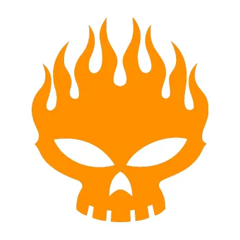 Samolepící dekorace The Off Spring 004 (06 - oranžová) SAMOLEPKA NA AUTO, NÁLEPKA, FÓLIE, POLEP, TUNING, VLASTNÍ TEXT, TISK, AUTOSAMOLEPKY.cz, POLEPY, OBRÁZEK, LOGO, 3D STICKERS