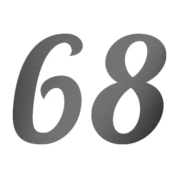 Polep vozidla Startovní číslo 68 typ 3 (41 - grafitová metalíza) SAMOLEPKA NA AUTO, NÁLEPKA, FÓLIE, POLEP, TUNING, VLASTNÍ TEXT, TISK, AUTOSAMOLEPKY.cz, POLEPY, OBRÁZEK, LOGO, 3D STICKERS