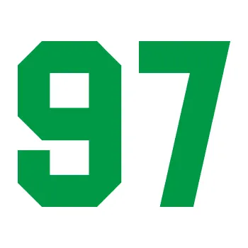 Polep vozidla Startovní číslo 97 (12 - zelená) SAMOLEPKA NA AUTO, NÁLEPKA, FÓLIE, POLEP, TUNING, VLASTNÍ TEXT, TISK, AUTOSAMOLEPKY.cz, POLEPY, OBRÁZEK, LOGO, 3D STICKERS