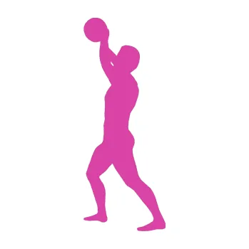 Samolepicí dekorace na vozidlo Voleybal 015 levá (16 - růžová) SAMOLEPKA NA AUTO, NÁLEPKA, FÓLIE, POLEP, TUNING, VLASTNÍ TEXT, TISK, AUTOSAMOLEPKY.cz, POLEPY, OBRÁZEK, LOGO, 3D STICKERS