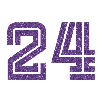 Polep vozidla SAMOLEPKA Startovní číslo 24 typ 7 (87 - Ultra Metalic fialová) NA AUTO, NÁLEPKA, FÓLIE, POLEP, TUNING, VLASTNÍ TEXT, TISK, AUTOSAMOLEPKY.cz, POLEPY, OBRÁZEK, LOGO, SAMOLEPKY