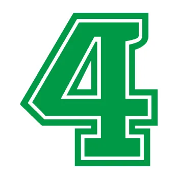 Polep vozidla Startovní číslo 4 typ 5 (12 - zelená) SAMOLEPKA NA AUTO, NÁLEPKA, FÓLIE, POLEP, TUNING, VLASTNÍ TEXT, TISK, AUTOSAMOLEPKY.cz, POLEPY, OBRÁZEK, LOGO, 3D STICKERS