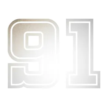 Polep vozidla SAMOLEPKA Startovní číslo 91 typ 5 (82 - odrazková reflexní bílá) NA AUTO, NÁLEPKA, FÓLIE, POLEP, TUNING, VLASTNÍ TEXT, TISK, AUTOSAMOLEPKY.cz, POLEPY, OBRÁZEK, LOGO, SAMOLEPKY
