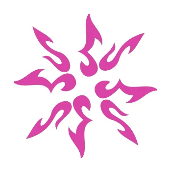 Polep vozidla Tetování 159 (16 - růžová) SAMOLEPKA NA AUTO, NÁLEPKA, FÓLIE, POLEP, TUNING, VLASTNÍ TEXT, TISK, AUTOSAMOLEPKY.cz, POLEPY, OBRÁZEK, LOGO, 3D STICKERS