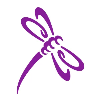 Samolepící dekorace Vážka 002 pravá (14 - fialová) SAMOLEPKA NA AUTO, NÁLEPKA, FÓLIE, POLEP, TUNING, VLASTNÍ TEXT, TISK, AUTOSAMOLEPKY.cz, POLEPY, OBRÁZEK, LOGO, 3D STICKERS