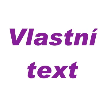 Polep vozidla Vlastní text - Arial Black kurzíva (14 - fialová) SAMOLEPKA NA AUTO, NÁLEPKA, FÓLIE, POLEP, TUNING, VLASTNÍ TEXT, TISK, AUTOSAMOLEPKY.cz, POLEPY, OBRÁZEK, LOGO, 3D STICKERS