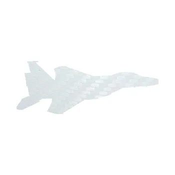 Polep vozidla SAMOLEPKA Stíhací letoun 006 pravá (51 - 3D karbon bílý) NA AUTO, NÁLEPKA, FÓLIE, POLEP, TUNING, VLASTNÍ TEXT, TISK, AUTOSAMOLEPKY.cz, POLEPY, OBRÁZEK, LOGO, SAMOLEPKY