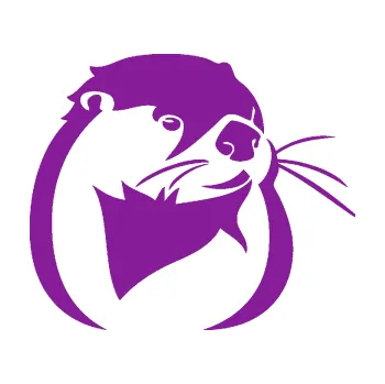 Samolepící dekorace Vydra 002 pravá (14 - fialová) SAMOLEPKA NA AUTO, NÁLEPKA, FÓLIE, POLEP, TUNING, VLASTNÍ TEXT, TISK, AUTOSAMOLEPKY.cz, POLEPY, OBRÁZEK, LOGO, 3D STICKERS