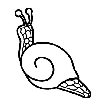 Samolepící dekorace SAMOLEPKA Šnek 003 levá (01 - černá) NA AUTO, NÁLEPKA, FÓLIE, POLEP, TUNING, VLASTNÍ TEXT, TISK, AUTOSAMOLEPKY.cz, POLEPY, OBRÁZEK, LOGO, SAMOLEPKY