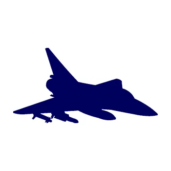 Autodoplněk Samolepka na auto Stíhací letoun 005 pravá (23 - tmavě modrá) NÁLEPKA, FÓLIE, POLEPY, TUNING, VLASTNÍ TEXT, TISK, AUTOSAMOLEPKY.cz, SAMOLEPKY, OBRÁZEK, LOGO, VÝROBA, PRODEJ
