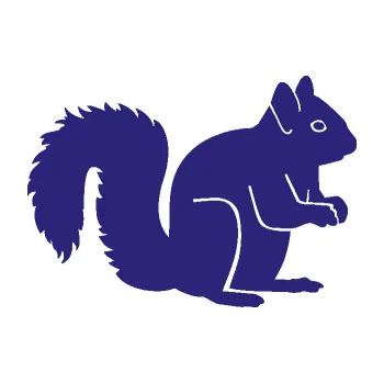 Samolepící dekorace Veverka 001 pravá (22 - střední modrá) SAMOLEPKA NA AUTO, NÁLEPKA, FÓLIE, POLEP, TUNING, VLASTNÍ TEXT, TISK, AUTOSAMOLEPKY.cz, POLEPY, OBRÁZEK, LOGO, 3D STICKERS