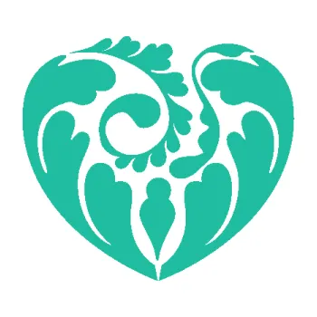 Samolepící dekorace Srdíčko 009 levá (25 - tyrkysová) SAMOLEPKA NA AUTO, NÁLEPKA, FÓLIE, POLEP, TUNING, VLASTNÍ TEXT, TISK, AUTOSAMOLEPKY.cz, POLEPY, OBRÁZEK, LOGO, 3D STICKERS