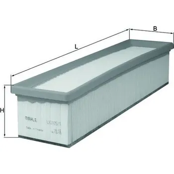 Vzduchový filtr Vzduchový filtr KNECHT LX 3105/1