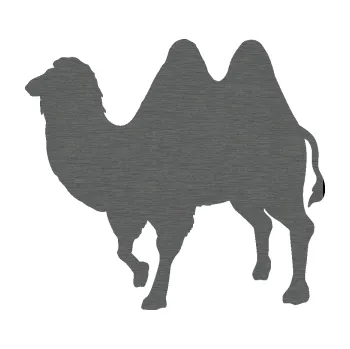 Samolepící dekorace Velbloud 002 levá (62 - škrábaný titan) SAMOLEPKA NA AUTO, NÁLEPKA, FÓLIE, POLEP, TUNING, VLASTNÍ TEXT, TISK, AUTOSAMOLEPKY.cz, POLEPY, OBRÁZEK, LOGO, 3D STICKERS