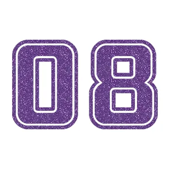 Polep vozidla SAMOLEPKA Startovní číslo 08 typ 5 (87 - Ultra Metalic fialová) NA AUTO, NÁLEPKA, FÓLIE, POLEP, TUNING, VLASTNÍ TEXT, TISK, AUTOSAMOLEPKY.cz, POLEPY, OBRÁZEK, LOGO, SAMOLEPKY