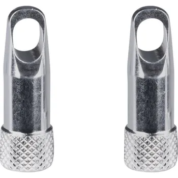 pumpička FORCE čepičky galuskového ventilku s klíčem,hliník,stříb + Výměna dárku do konce ledna 2026