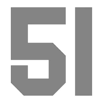 Polep vozidla Startovní číslo 51 (17 - šedá) SAMOLEPKA NA AUTO, NÁLEPKA, FÓLIE, POLEP, TUNING, VLASTNÍ TEXT, TISK, AUTOSAMOLEPKY.cz, POLEPY, OBRÁZEK, LOGO, 3D STICKERS