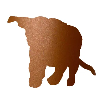 Polep vozidla SAMOLEPKA Štěňátko 003 levá (44 - měděná metalíza) NA AUTO, NÁLEPKA, FÓLIE, POLEP, TUNING, VLASTNÍ TEXT, TISK, AUTOSAMOLEPKY.cz, POLEPY, OBRÁZEK, LOGO, SAMOLEPKY