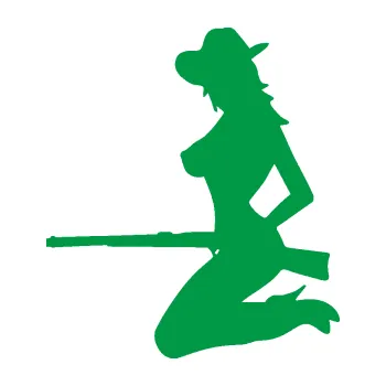 Samolepící dekorace Sexy country girl levá (12 - zelená) SAMOLEPKA NA AUTO, NÁLEPKA, FÓLIE, POLEP, TUNING, VLASTNÍ TEXT, TISK, AUTOSAMOLEPKY.cz, POLEPY, OBRÁZEK, LOGO, 3D STICKERS