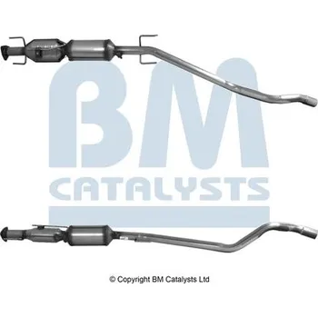 Filtr pevných částic Filtr sazových částic, výfukový systém BM CATALYSTS BM11122H