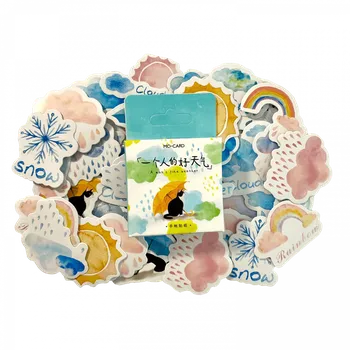 samolepka Sada samolepek - Počasí (46ks)