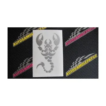 Polep vozidla Štír 005 levá (17 - šedá) SAMOLEPKA NA AUTO, NÁLEPKA, FÓLIE, POLEP, TUNING, VLASTNÍ TEXT, TISK, AUTOSAMOLEPKY.cz, POLEPY, OBRÁZEK, LOGO, 3D STICKERS