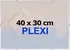 BFHM Euroclip 40 x 30 cm plexisklo