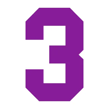 Polep vozidla Startovní číslo 3 (14 - fialová) SAMOLEPKA NA AUTO, NÁLEPKA, FÓLIE, POLEP, TUNING, VLASTNÍ TEXT, TISK, AUTOSAMOLEPKY.cz, POLEPY, OBRÁZEK, LOGO, 3D STICKERS