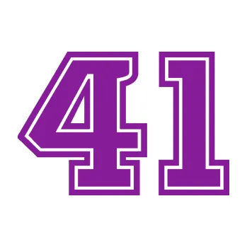 Polep vozidla Startovní číslo 41 typ 5 (14 - fialová) SAMOLEPKA NA AUTO, NÁLEPKA, FÓLIE, POLEP, TUNING, VLASTNÍ TEXT, TISK, AUTOSAMOLEPKY.cz, POLEPY, OBRÁZEK, LOGO, 3D STICKERS