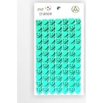 Set školních potřeb Stiker z elementami z pianki miętowy
