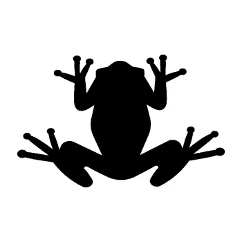 Samolepící dekorace SAMOLEPKA Žába 003 (01 - černá) NA AUTO, NÁLEPKA, FÓLIE, POLEP, TUNING, VLASTNÍ TEXT, TISK, AUTOSAMOLEPKY.cz, POLEPY, OBRÁZEK, LOGO, SAMOLEPKY