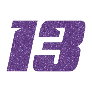 Polep vozidla SAMOLEPKA Startovní číslo 13 typ 6 (87 - Ultra Metalic fialová) NA AUTO, NÁLEPKA, FÓLIE, POLEP, TUNING, VLASTNÍ TEXT, TISK, AUTOSAMOLEPKY.cz, POLEPY, OBRÁZEK, LOGO, SAMOLEPKY