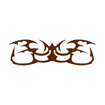 Polep vozidla Tetování 044 (15 - hnědá) SAMOLEPKA NA AUTO, NÁLEPKA, FÓLIE, POLEP, TUNING, VLASTNÍ TEXT, TISK, AUTOSAMOLEPKY.cz, POLEPY, OBRÁZEK, LOGO, 3D STICKERS