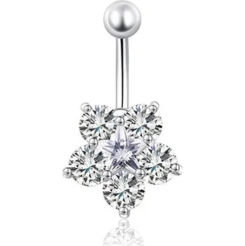 Piercing Piercing do pupíku | visací piercing srdce - 9